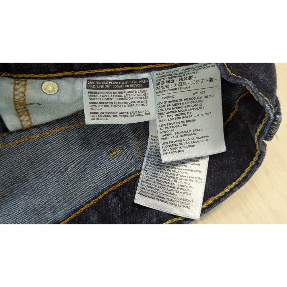 Levi's 550 Men's Jeans 42x30 Dark Wash Relaxed Fit